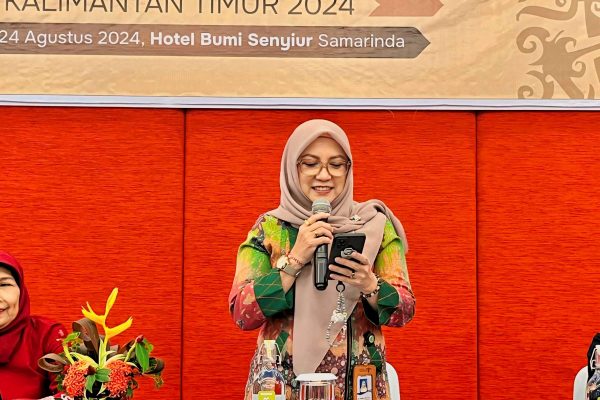 Bimtek dan Uji Kompetensi Bidang Batik Kaltim 2024 yang diselenggarakan Dinas Pariwisata Provinsi Kalimantan Timur. 3