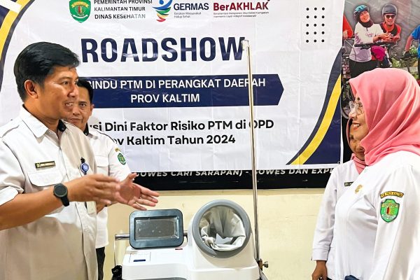 DISPAR GELAR POS BINDU DIDAMPINGI OLEH DINKES 1