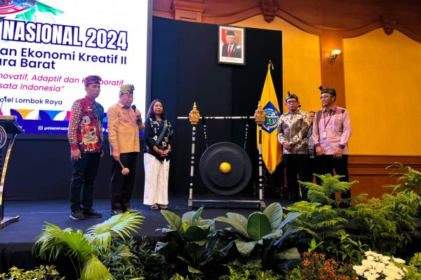 Hadiri berikan Paparan Pariwisata KALTIM Pada RAKORNAS Pemasaran Pariwisata dan EKRAF II 2024di NTB 7