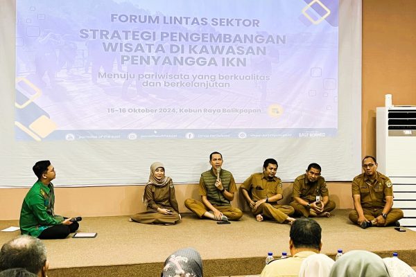 Kadispar Prov. Kaltim menggelar acara Lintas Sektor Kepariwisataan Tahun 2024 yang berlangsung di Kebun Raya Balikpapan 11